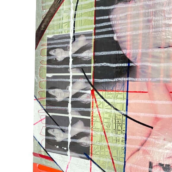 Trevor Williamson "Hollywood Faceless" Abstract Painting - Picture 11 of 16